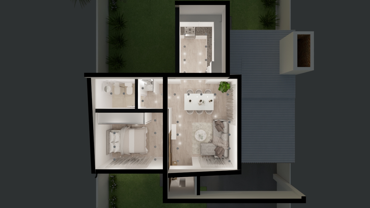 Casa Pampa dormitorio